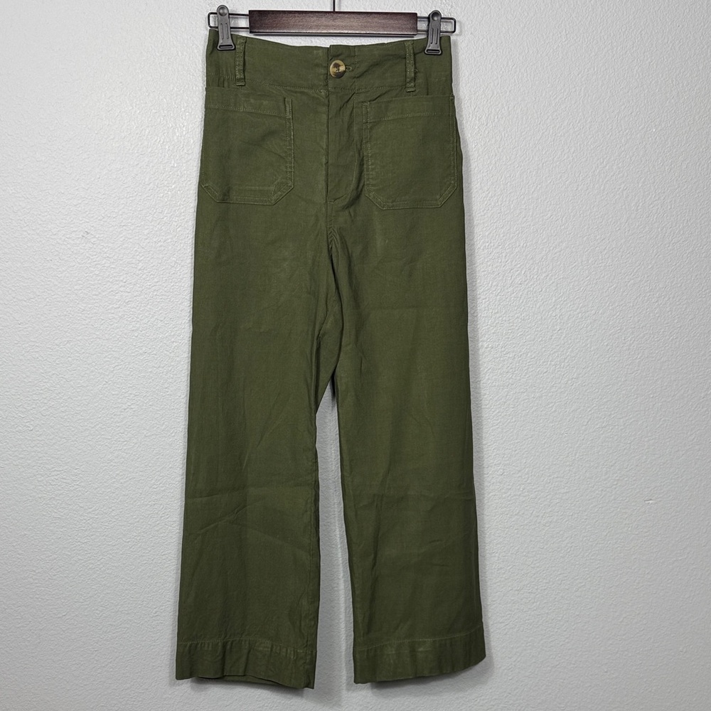 Maeve The Colette Cropped‎ Wide-Leg Pants